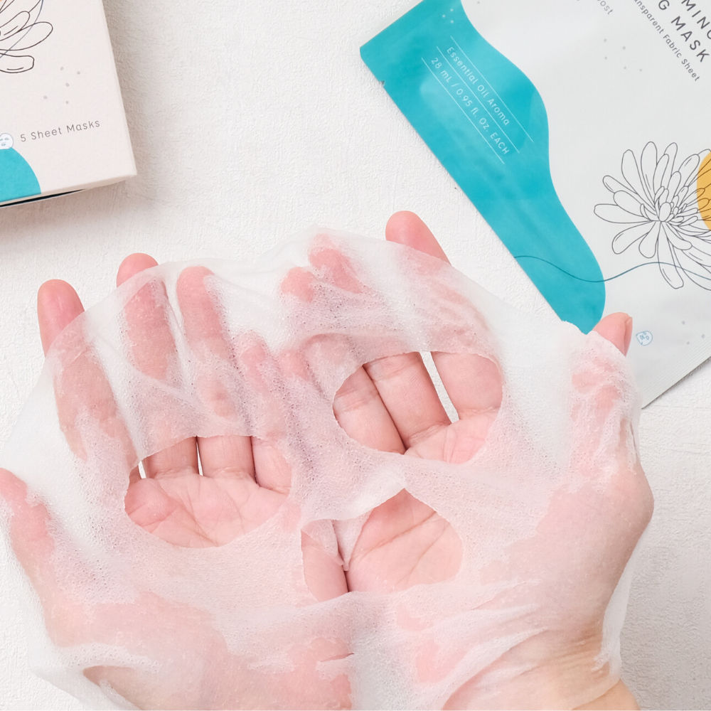 Marine Luminous Hydrating Mask with Ultra-thin Transparent Sheet Marine Luminous Hydrating Mask with Ultra-thin Transparent Sheet
